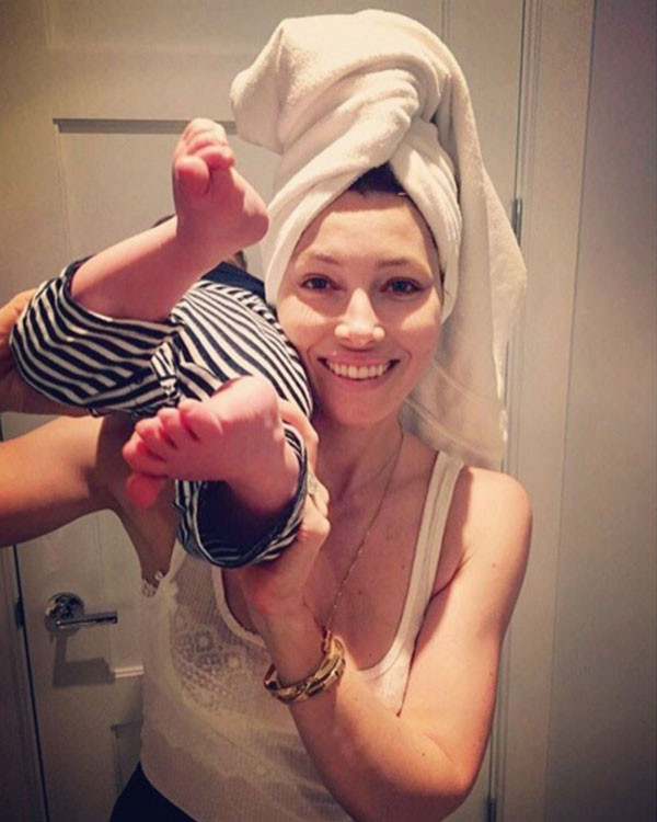 Jessica Biel, Son Silas Jessica Biel, Son Silas